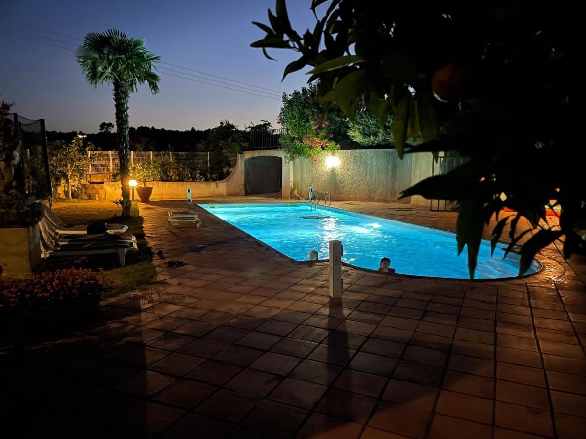 Villa Lazuel, Piscine Privative Chauffee, Vue Panoramique Et Jardin Clos Aubenas Exterior photo