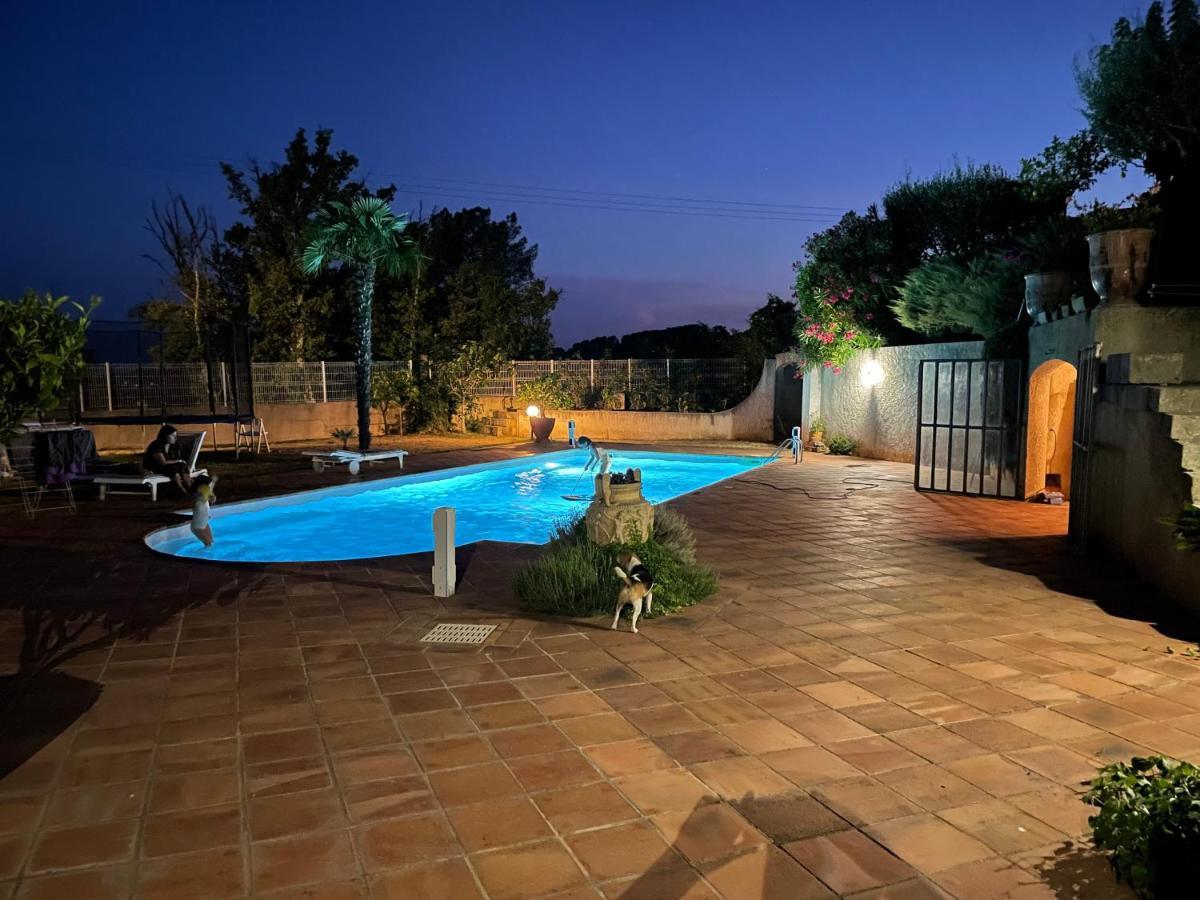 Villa Lazuel, Piscine Privative Chauffee, Vue Panoramique Et Jardin Clos Aubenas Exterior photo
