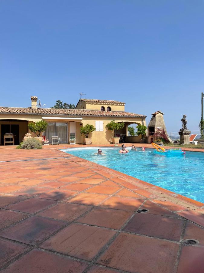 Villa Lazuel, Piscine Privative Chauffee, Vue Panoramique Et Jardin Clos Aubenas Exterior photo